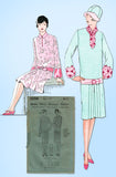 1920s VTG Ladies Home Journal Sewing Pattern 5098 FF Misses Flapper Dress Sz 36B