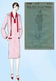 1920s VTG Ladies Home Journal Sewing Pattern 5109 FF Misses Flapper Dress Sz 34B - Vintage4me2