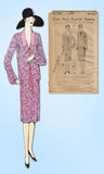 1920s VTG Ladies Home Journal Sewing Pattern 5134 Uncut Misses Flapper Dress 36B - Vintage4me2