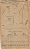 1920s VTG Ladies Home Journal Sewing Pattern 5135 Uncut Misses Flapper Dress 34B