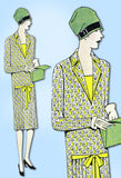1920s VTG Ladies Home Journal Sewing Pattern 5135 Uncut Misses Flapper Dress 34B