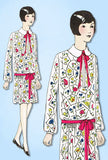 1920s VTG Ladies Home Journal Sewing Pattern 5138 Uncut Girls Flapper Dress Sz 6