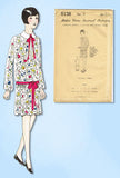1920s VTG Ladies Home Journal Sewing Pattern 5138 Uncut Girls Flapper Dress Sz 6