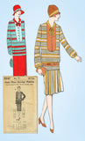 1920s VTG Ladies Home Journal Sewing Pattern 5141 Uncut Misses Flapper Dress 38B -Vintage4me2