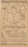1920s VTG Ladies Home Journal Sewing Pattern 5146 FF Plus Size Flapper Dress 44B