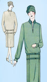 1920s VTG Ladies Home Journal Sewing Pattern 5163 Uncut Misses Flapper Dress 36B