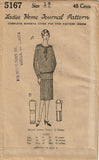 1920s VTG Ladies Home Journal Sewing Pattern 5167 Uncut Misses Flapper Dress 36B