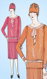 1920s VTG Ladies Home Journal Sewing Pattern 5167 Uncut Misses Flapper Dress 36B