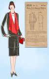 1920s VTG Ladies Home Journal Sewing Pattern 5298 FF Flapper Cocktail Dress 38B