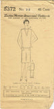 1920s VTG Ladies Home Journal Sewing Pattern 5372 Uncut Misses Flapper Dress 38B - Vintage4me2
