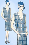 1920s VTG Ladies Home Journal Sewing Pattern 5372 Uncut Misses Flapper Dress 38B - Vintage4me2