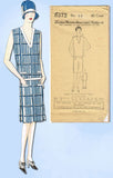 1920s VTG Ladies Home Journal Sewing Pattern 5372 Uncut Misses Flapper Dress 38B - Vintage4me2