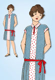 1920s VTG Ladies Home Journal Sewing Pattern 5388 Uncut Teen Girls Flapper Dress