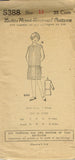 1920s VTG Ladies Home Journal Sewing Pattern 5388 Uncut Teen Girls Flapper Dress