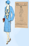 1920s VTG Ladies Home Journal Sewing Pattern 5396 Uncut Misses Flapper Dress 38B