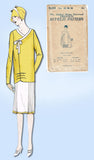 1920s Ladies Home Journal Sewing Pattern 5404 FF Multi Size Flapper Blouse 34-38