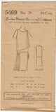 1920s VTG Ladies Home Journal Sewing Pattern 5469 FF Flapper Cocktail Dress 36B - Vintage4me2