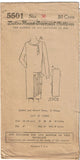 1920s VTG Ladies Home Journal Sewing Pattern 5501 Uncut Flapper Dress Size 36 B