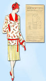 1920s VTG Ladies Home Journal Sewing Pattern 5506 Uncut Misses Flapper Dress 36B
