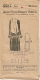 1920s VTG Ladies Home Journal Sewing Pattern 5527 FF Misses Flapper Dress Sz 34B - Vintage4me2
