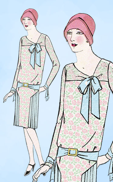 open lace back dress 1920s VTG Ladies Home Journal Sewing Pattern 5687 Uncut Flapper Dress –  Vintage4me2