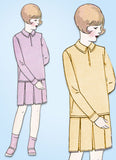 1920s Ladies Home Journal Sewing Pattern 5709 FF Toddler Girls Flapper Dress Sz6