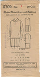 1920s Ladies Home Journal Sewing Pattern 5709 FF Toddler Girls Flapper Dress Sz6