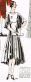 1920s Original Vintage Ladies Home Journal Pattern 5740 Misses Flapper Dress 32B
