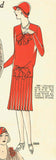 1920s VTG Ladies Home Journal Sewing Pattern 5880 Uncut Misses Flapper Dress 38B -Vintage4me2