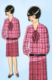 1920s Ladies Home Journal Sewing Pattern 6086 FF Toddler Girls Flapper Dress Sz6