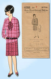 1920s Ladies Home Journal Sewing Pattern 6086 FF Toddler Girls Flapper Dress Sz6