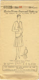 1920s VTG Ladies Home Journal Sewing Pattern 6125 Uncut Misses Flapper Dress 32B - Vintage4me2