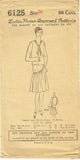 1920s VTG Ladies Home Journal Sewing Pattern 6125 FF Flapper Cocktail Dress 36B - Vintage4me2