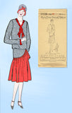 1920s VTG Ladies Home Journal Sewing Pattern 6125 Uncut Misses Flapper Dress 32B - Vintage4me2