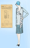 1920s VTG Ladies Home Journal Sewing Pattern 6163 FF Misses Flapper Dress Sz 34B - Vintage4me2