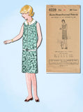 1920s VTG Ladies Home Journal Sewing Pattern 6229 FF Girls Flapper Dress Sz 10