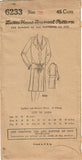 1920s VTG Ladies Home Journal Sewing Pattern 6233 Uncut Misses Flapper Dress 38B