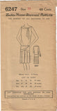 1920s VTG Ladies Home Journal Sewing Pattern 6247 FF Flapper Cocktail Dress 34 B