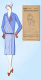 1920s VTG Ladies Home Journal Sewing Pattern 6333 FF Misses Flapper Dress Sz 32B - Vintage4me2