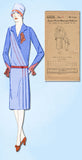 1920s VTG Ladies Home Journal Sewing Pattern 6333 FF Plus Size Flapper Dress 44B