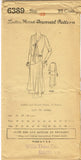 1920s Vintage Ladies Home Journal Pattern 6389 Uncut Misses Flapper Dress Sz 40B