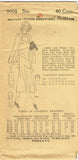 1930s Ladies Home Journal Sewing Pattern 6405 Uncut Misses Dress & Cape Sz 38 B
