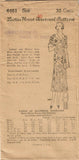 1930s VTG Ladies Home Journal Sewing Pattern 6461 FF Depression Era Dress 40B