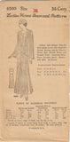 1930s VTG Ladies Home Journal Sewing Pattern 6500 FF Flapper Evening Gown Sz 38B