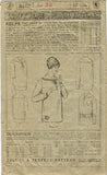 1910s Vintage Ladies Home Journal Pattern 8162 Misses Edwardian Middy Blouse 34B