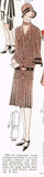1920s VTG Ladies Home Journal Sewing Pattern 5950 Uncut Ladies Flapper Dress 38B