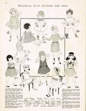 Ladies Home Journal 3452: 1920s Uncut Girls Dress Size 12 Vintage Sewing Pattern