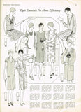 1920s VTG Ladies Home Journal Sewing Pattern 5081 Uncut Flapper Day Dress Sz 36B