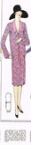1920s VTG Ladies Home Journal Sewing Pattern 5134 Uncut Misses Flapper Dress 36B - Vintage4me2