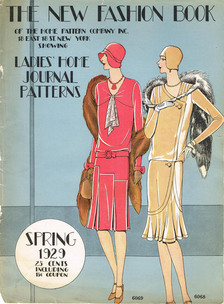 1920s Digital Download Spring 1929 Ladies Home Journal New Fashions Bo –  Vintage4me2
